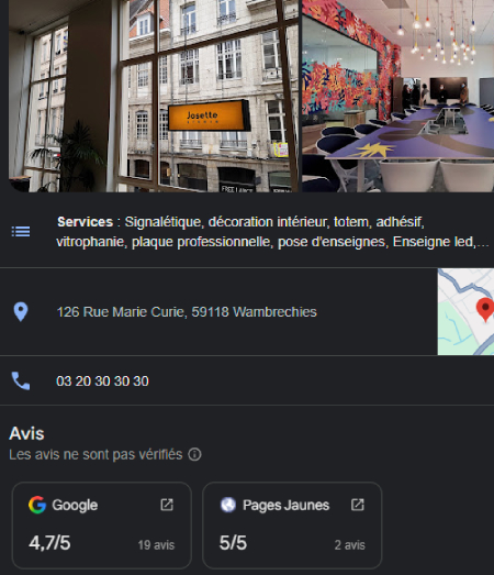 contact et adresse enseigne-lille.com